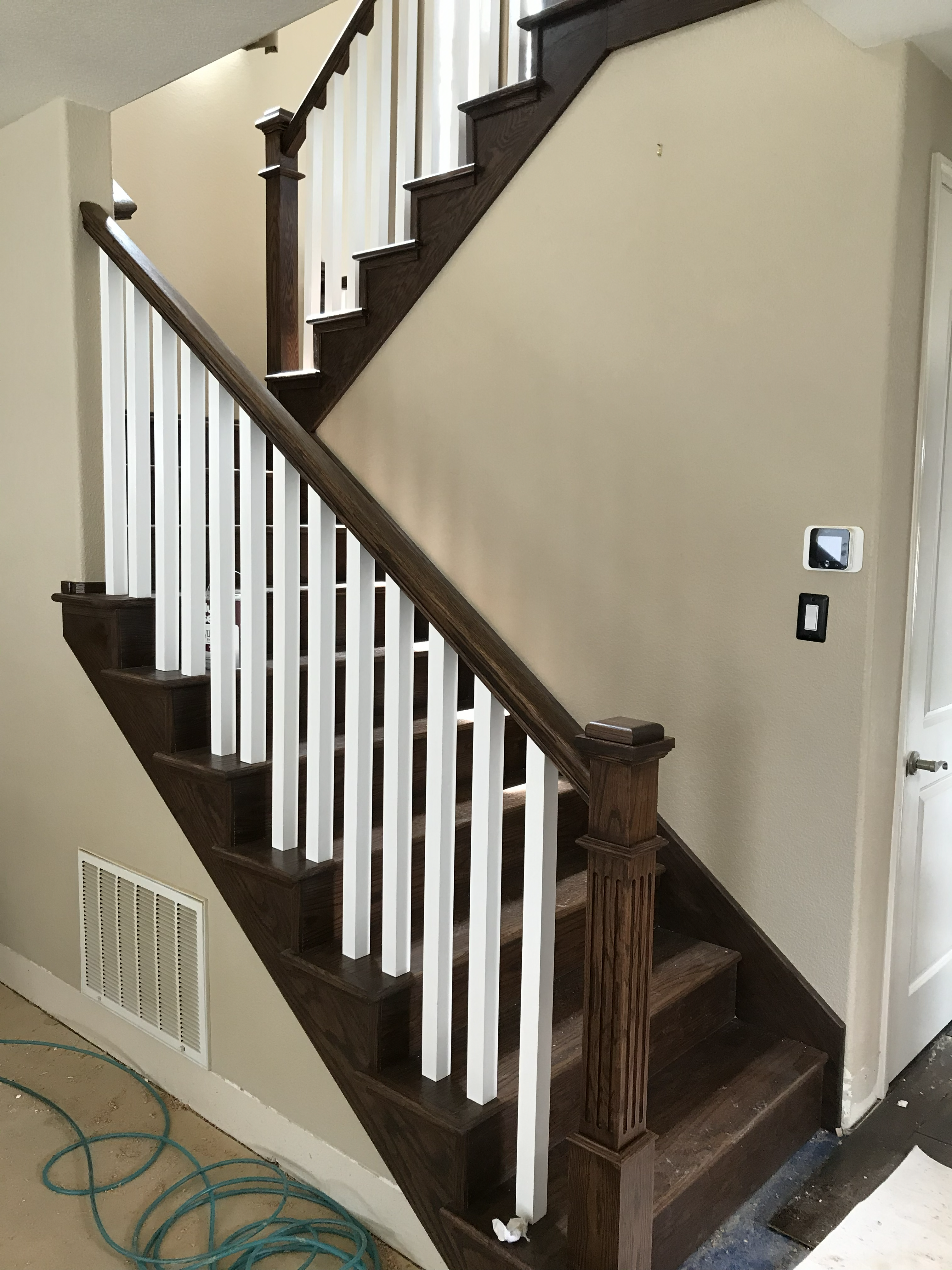 Classic Wood Baluster Railing System