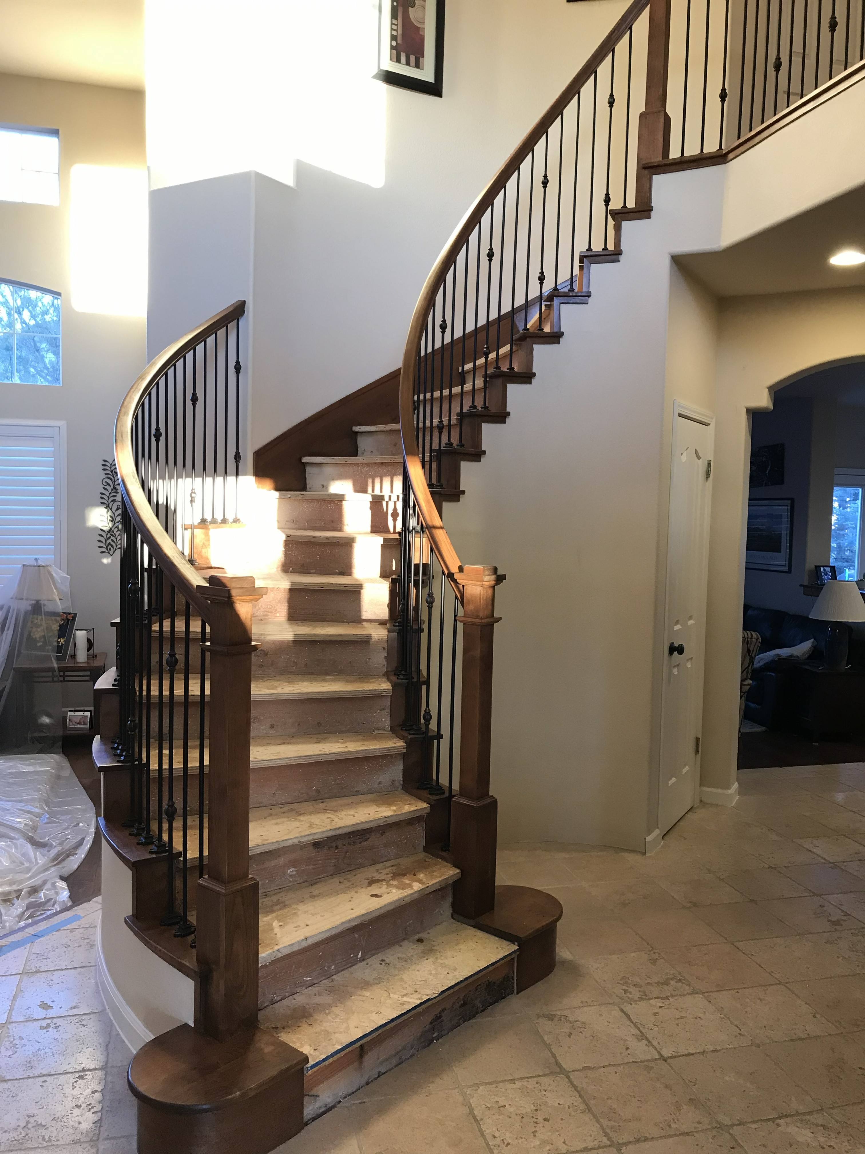 Classic Wood Baluster Railing System